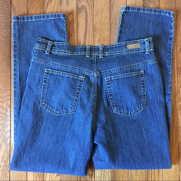 Straight Leg Blue Jeans 12P Gloria Vanderbilt - Picture 3 of 5